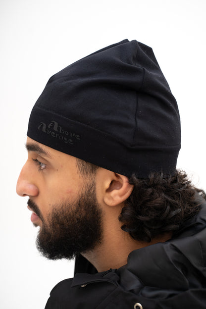 Skull Cap Black on Black