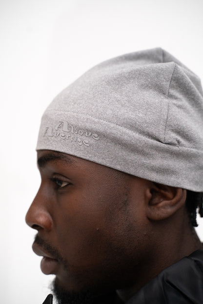 Skull Cap Grey on Grey